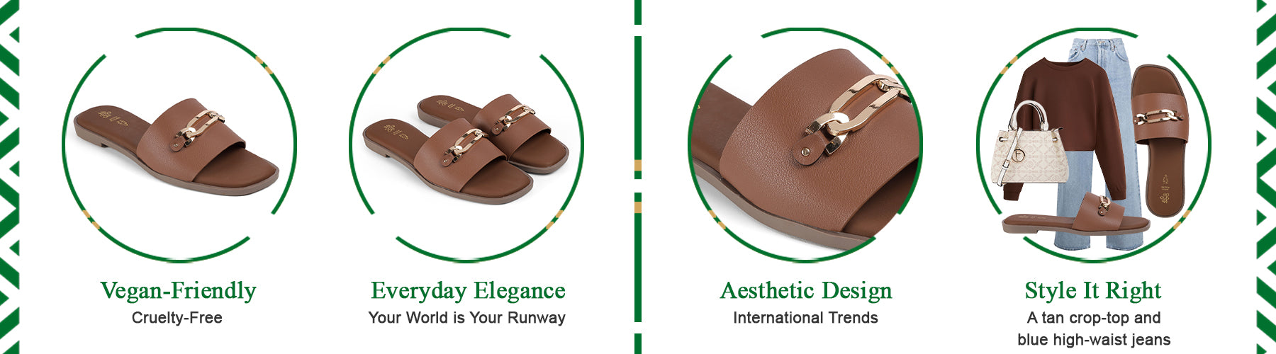Tresmode Minna Tan Women's Dress Flats - A+ Content