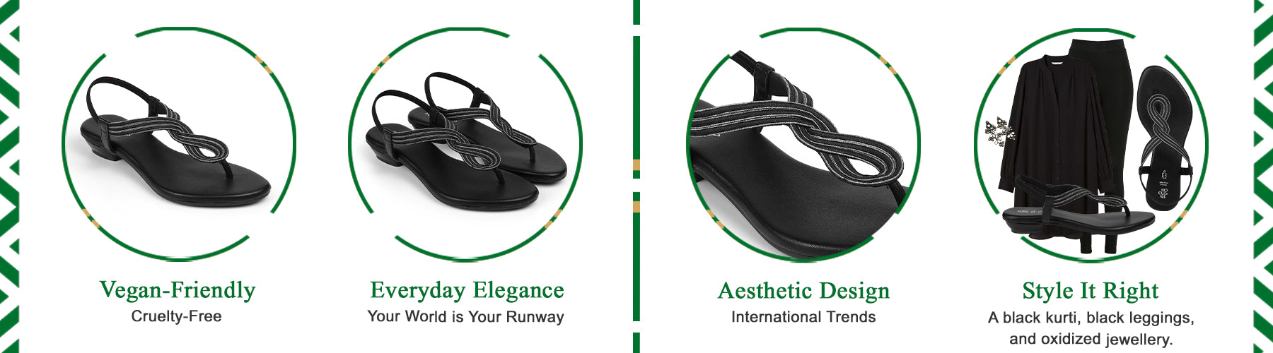 Tresmode Moglam Black Women's Dress Sandals - A+ Content