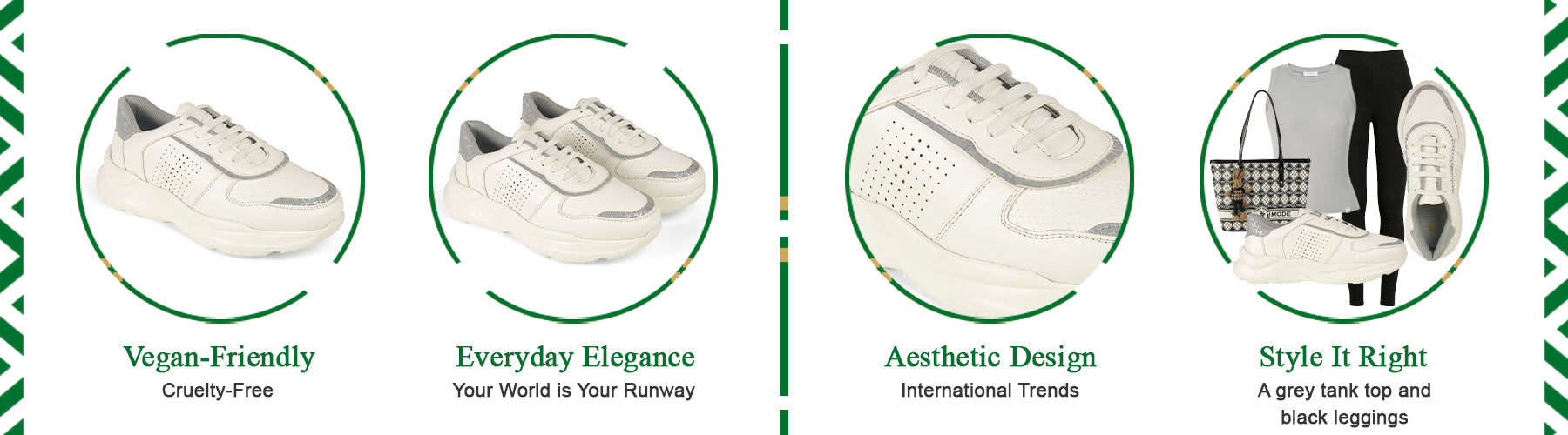 Tresmode Move Grey Women's Sneakers - A+ Content