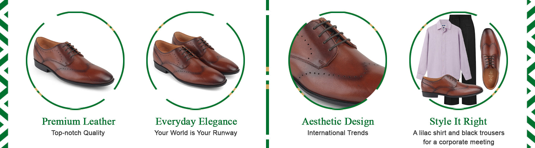 Tresmode Norway Cognac Men's Lace Ups - A+ Content