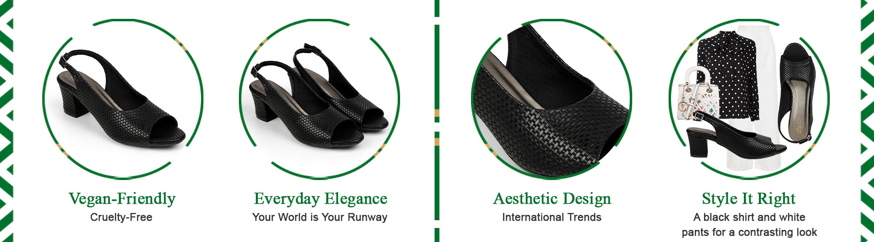 Tresmode Peep Black Women's Dress Peep-toe Sandals - A+ Content