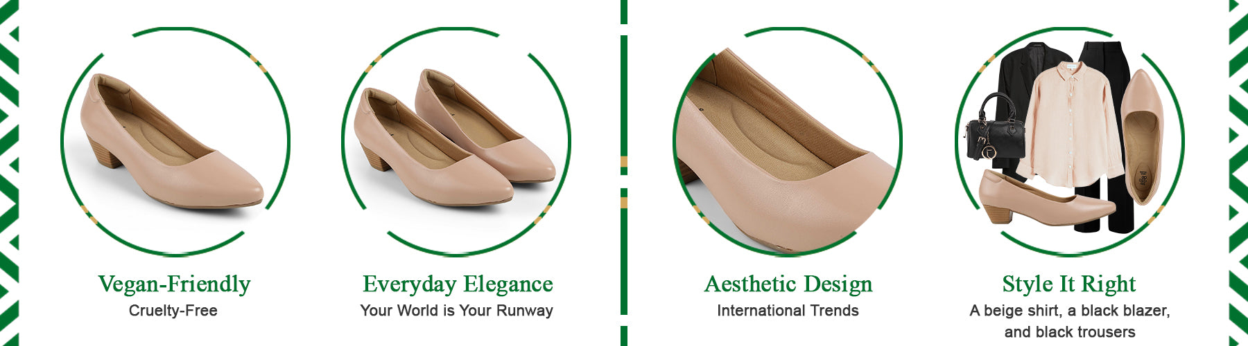 Tresmode Ross Peach Women's Pumps - A+ Content