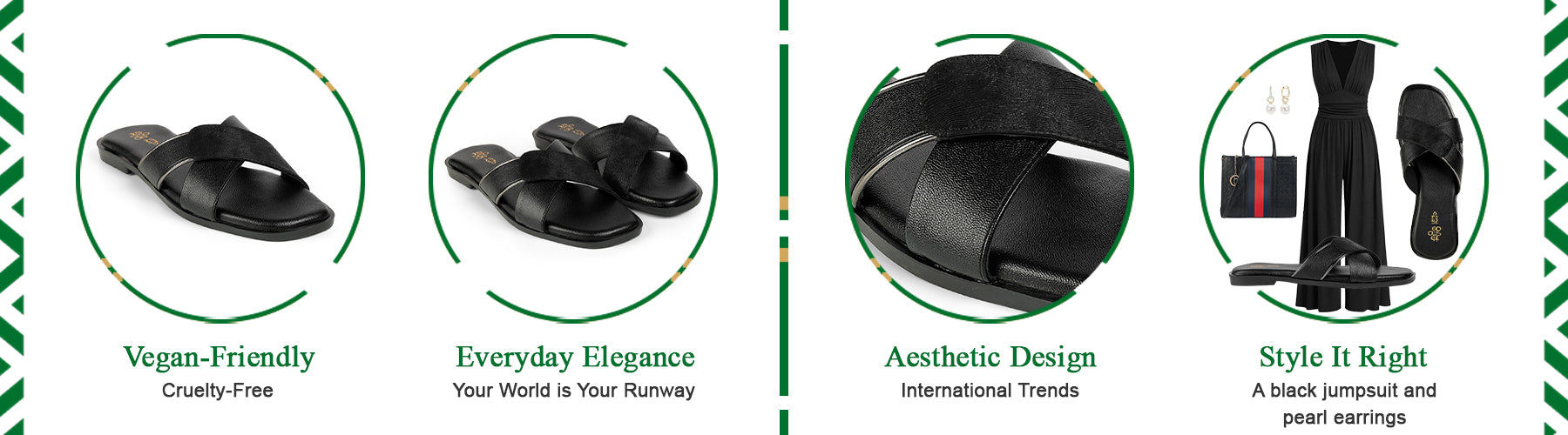 Tresmode Rujo Black Women's Dress Flats - A+ Content