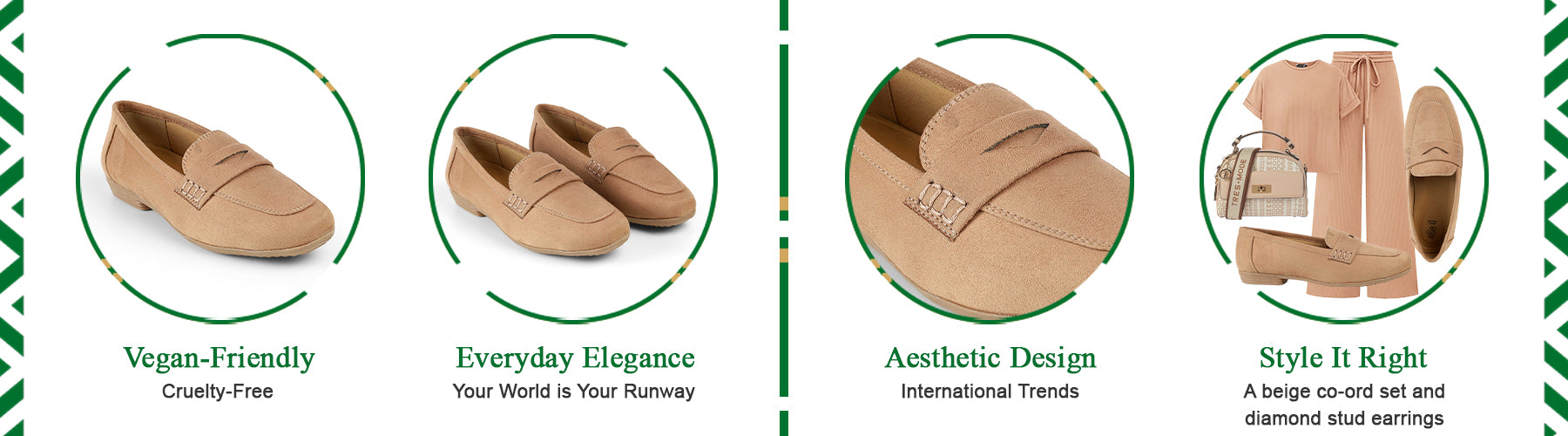 Tresmode Selma Beige Women's Casual Loafers - A+ Content