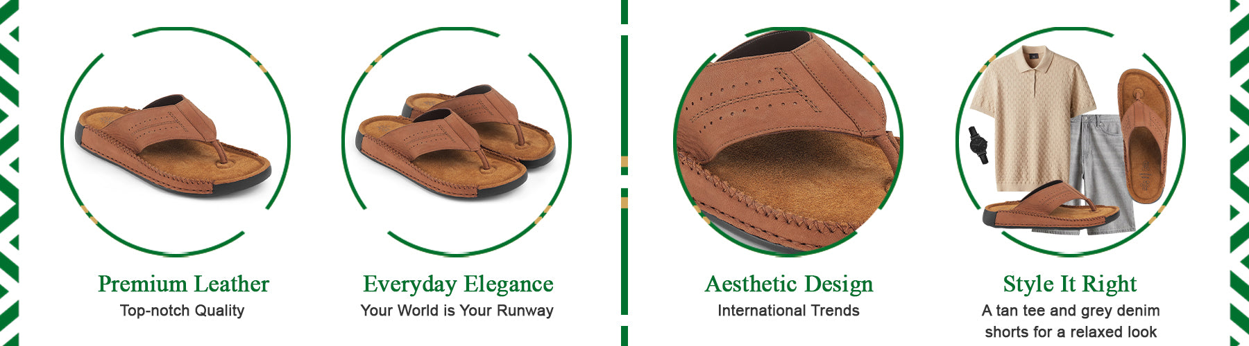 Tresmode Sun Tan Men's Sandals - A+ Content