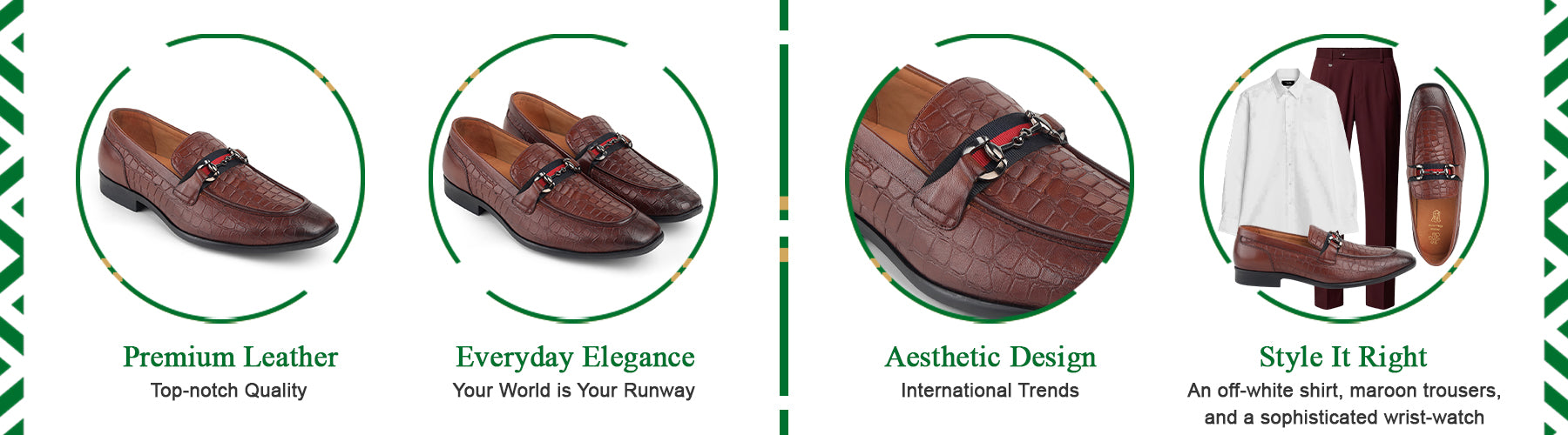 Tresmode Swed Tan Men's Leather Loafers - A+ Content