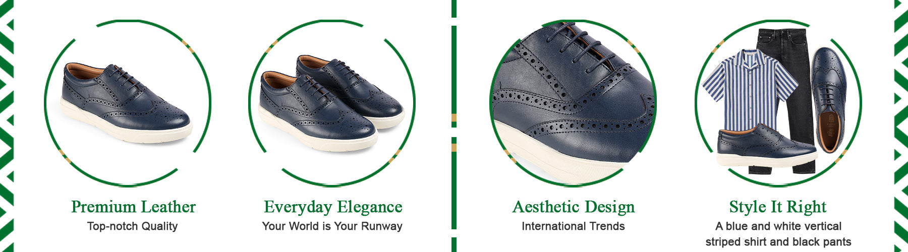 Tresmode Zing Blue Men's Sneakers - A+ Content