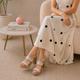 Tresmode Athena White Women's Dress Block Heel Sandals