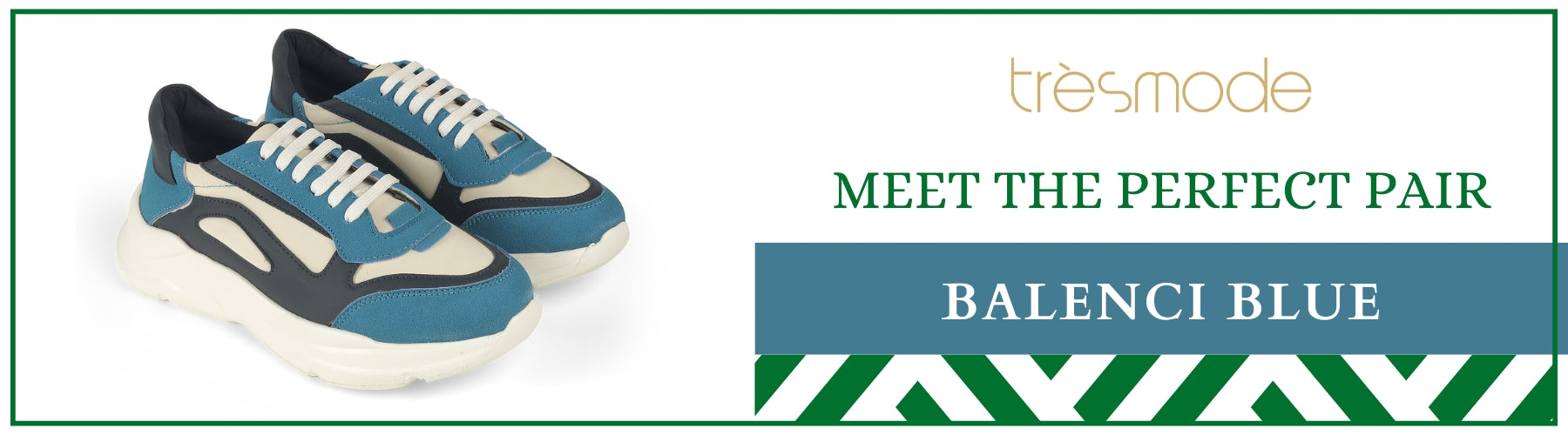 Tresmode Balenci Blue Women's Sneakers - A+ Content