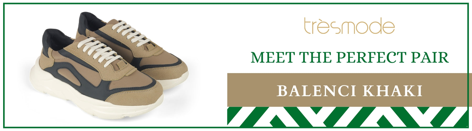 Tresmode Balenci Khaki Women's Sneakers - A+ Content