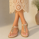 Tresmode Bucklet Cream Women's Dress Flats