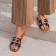 Tresmode Florun Black Women's Dress Flats