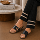 Tresmode Frati Black Women's Casual Flats