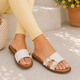 Tresmode Frati White Women's Casual Flats