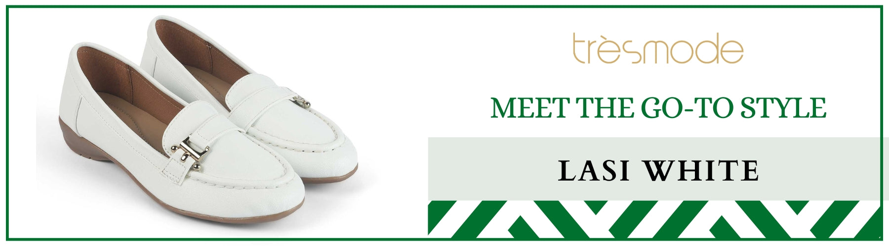 Tresmode Lasi White Women's Casual Loafers - A+ Content