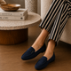 Tresmode Mil Blue Women's Casual Loafers