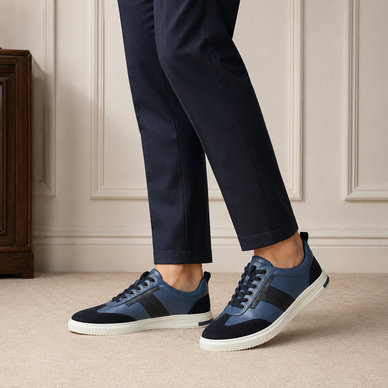 Tresmode Olga Blue Men's Sneakers