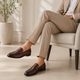 Tresmode Sal Cognac Men's Leather Penny Loafers
