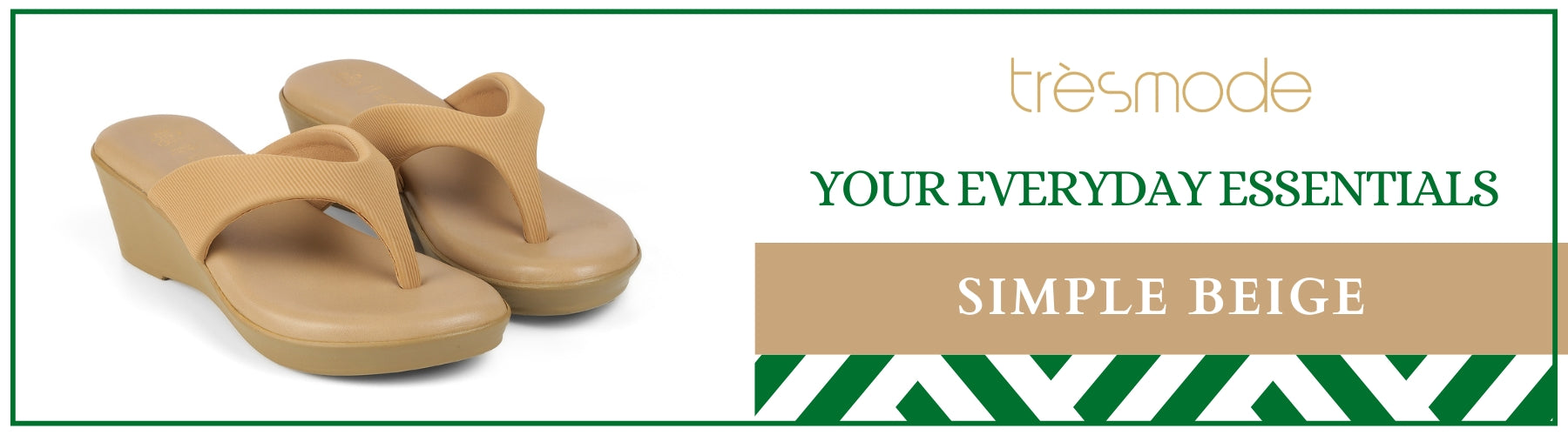 Tresmode Simple Beige Women's Dress Wedge Sandals - A+ Content