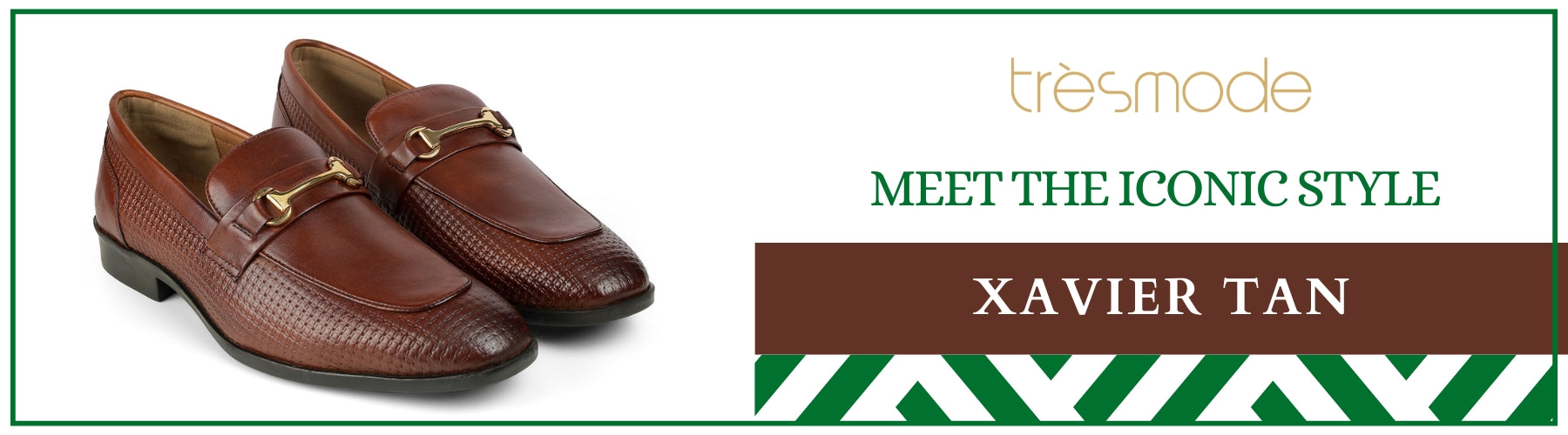 Tresmode Xavier Tan Men's Leather Loafers - A+ Content