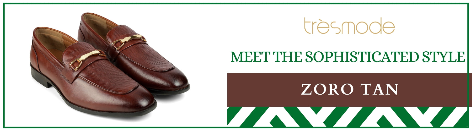 Tresmode Zoro Tan Men's Leather Loafers - A+ Content