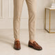 Tresmode Xavier Tan Men's Leather Loafers
