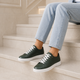 Tresmode Vaggio Green Men's Sneakers
