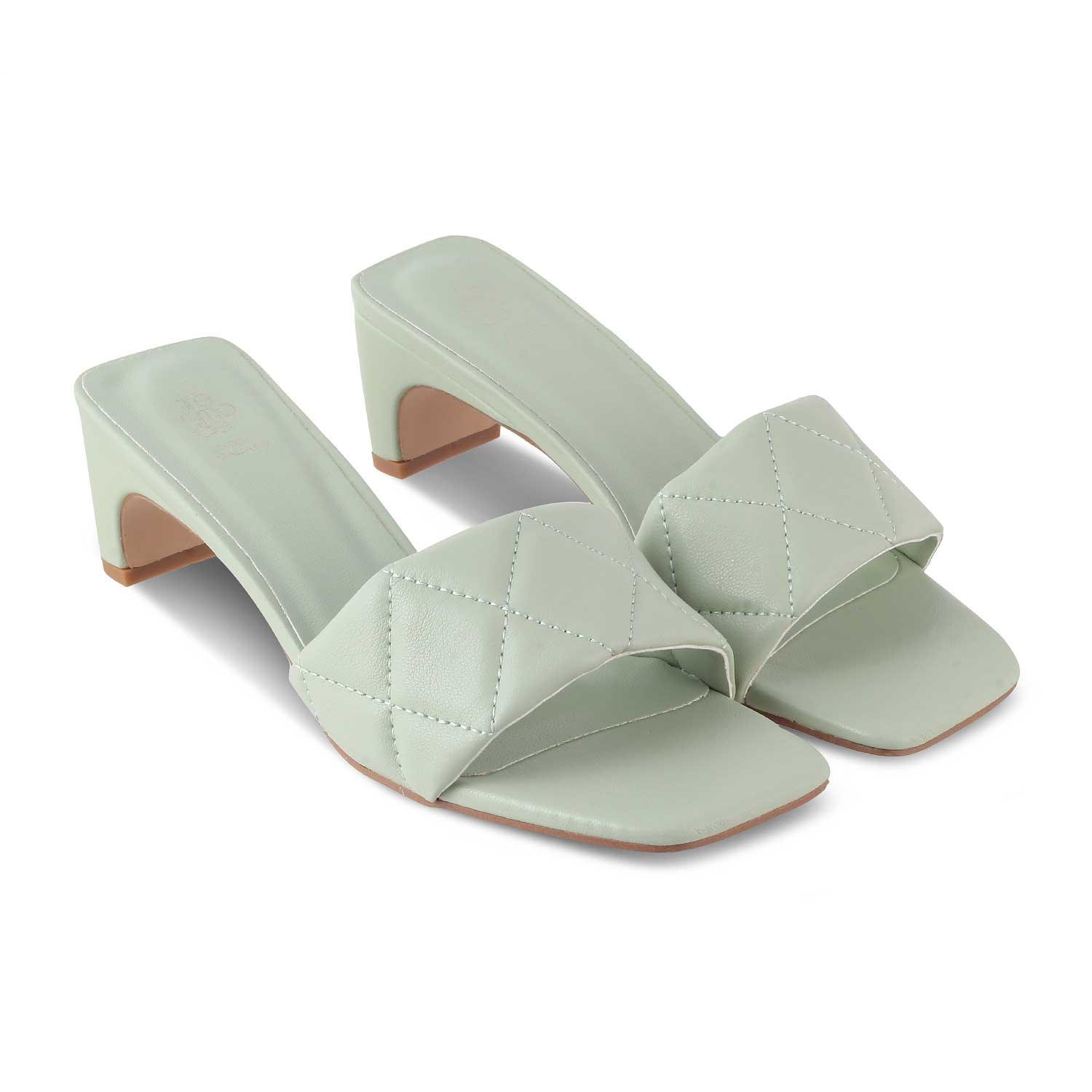 The Aliciz Green Women's Dress Heel Sandals Tresmode - Tresmode