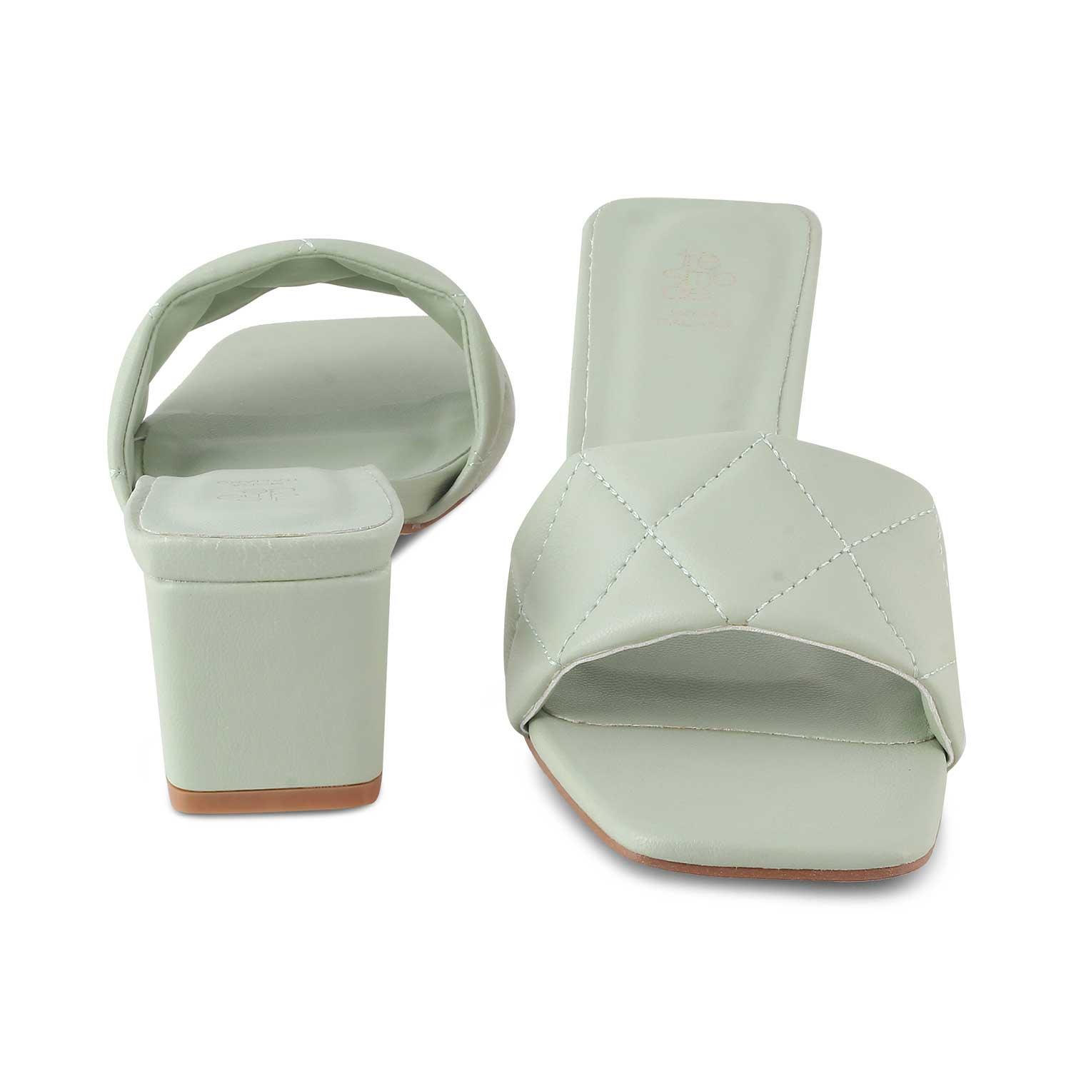 The Aliciz Green Women's Dress Heel Sandals Tresmode - Tresmode