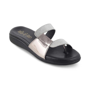 The Baf Pewter Women's Dress Flats Tresmode - Tresmode