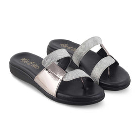 The Baf Pewter Women's Dress Flats Tresmode - Tresmode