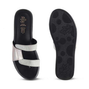 The Baf Pewter Women's Dress Flats Tresmode - Tresmode