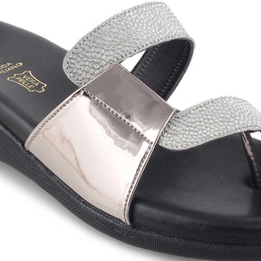 The Baf Pewter Women's Dress Flats Tresmode - Tresmode
