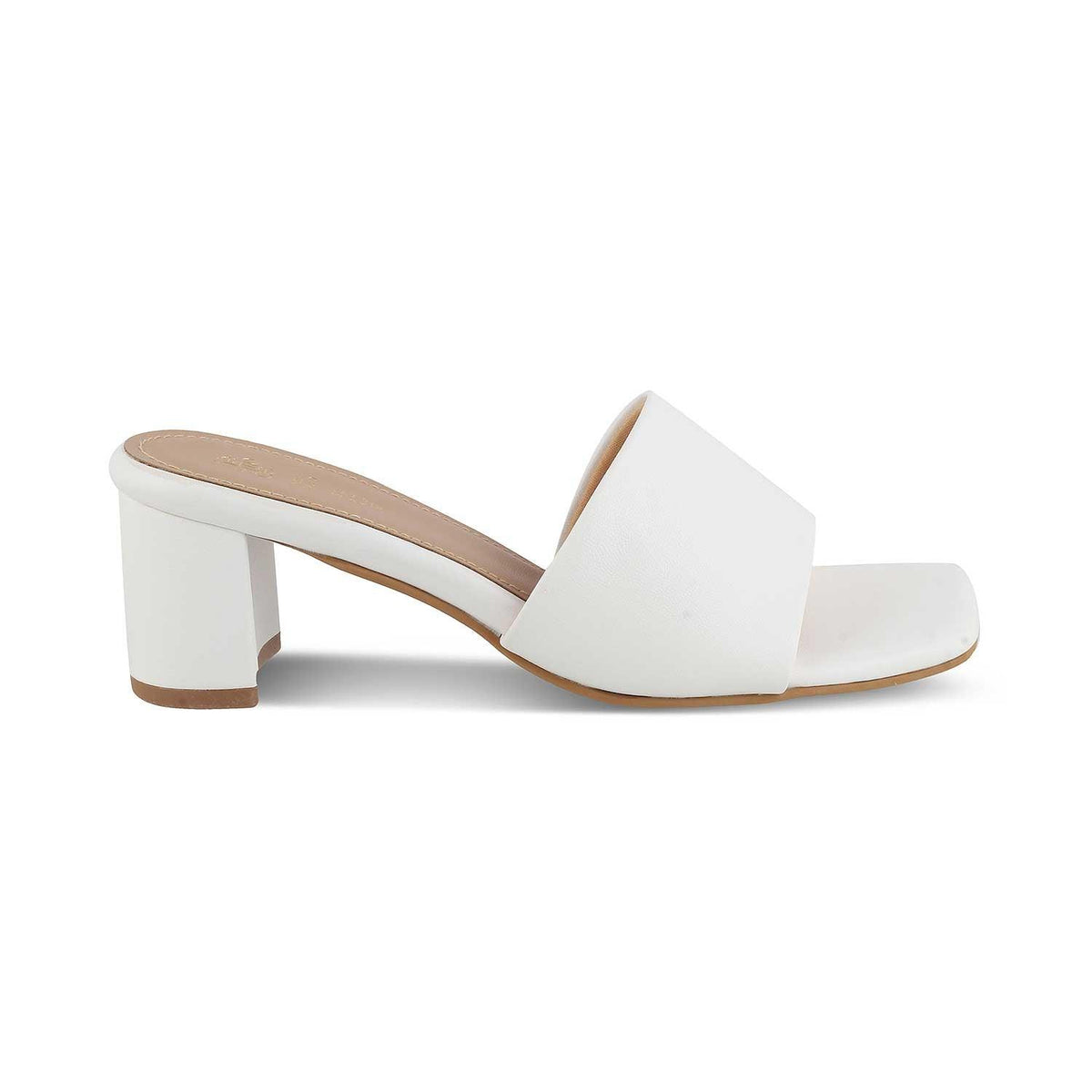 The Baarz White Women's Casual Block Heel Sandals Tresmode - Tresmode