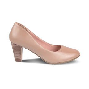 The Bignani-2 Pink Women's Dress Heel Pumps Tresmode - Tresmode