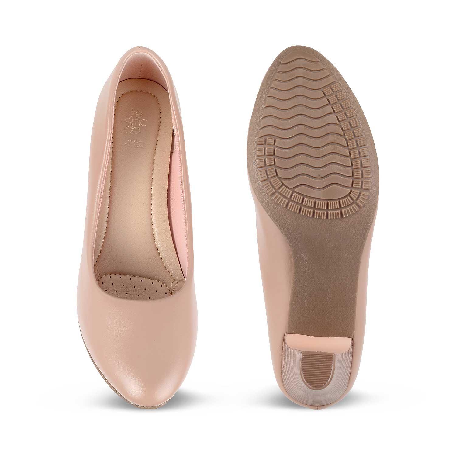 The Bignani-2 Pink Women's Dress Heel Pumps Tresmode - Tresmode