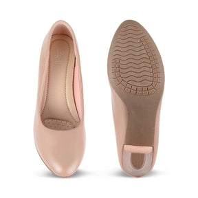 The Bignani-2 Pink Women's Dress Heel Pumps Tresmode - Tresmode