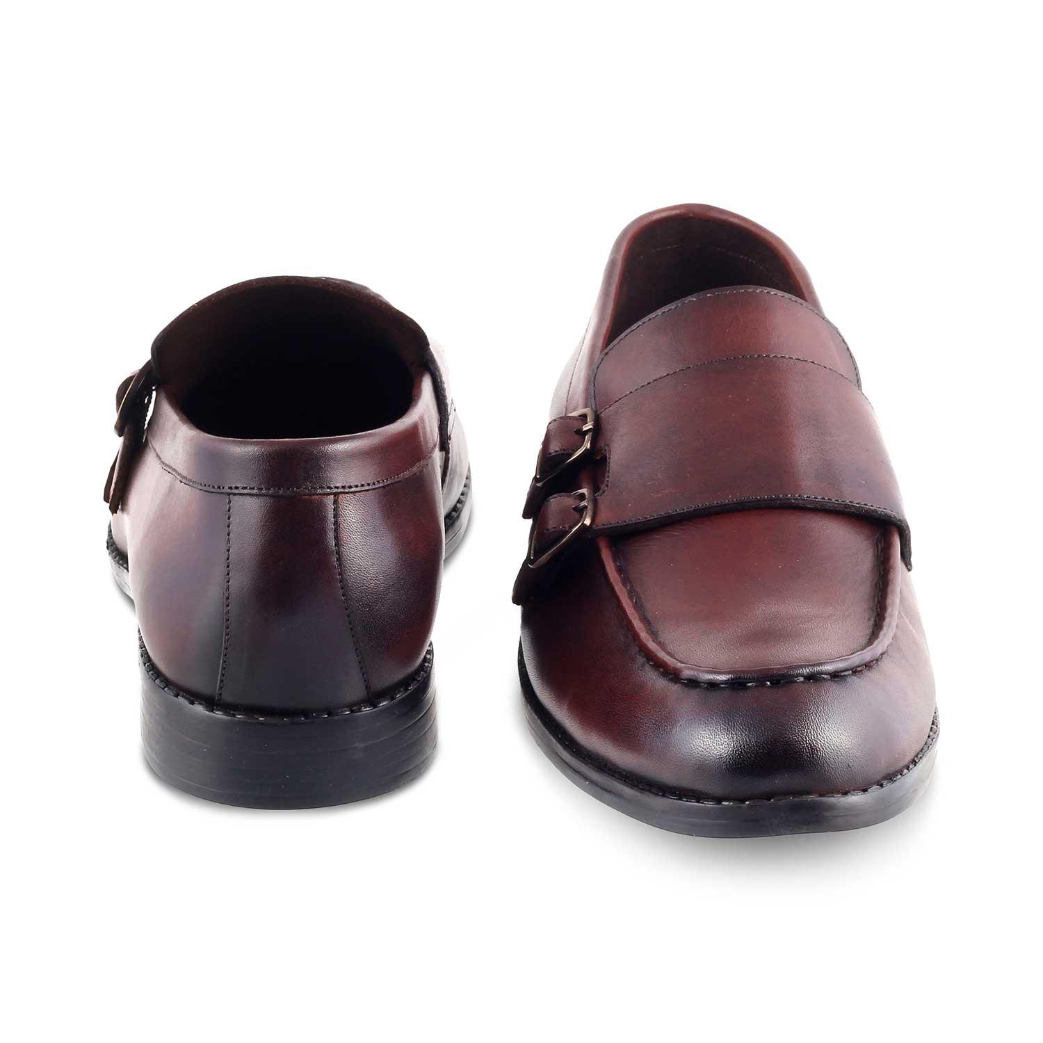 Buy Brown Men's Buckles Monks The Bondy Brown Tresmode