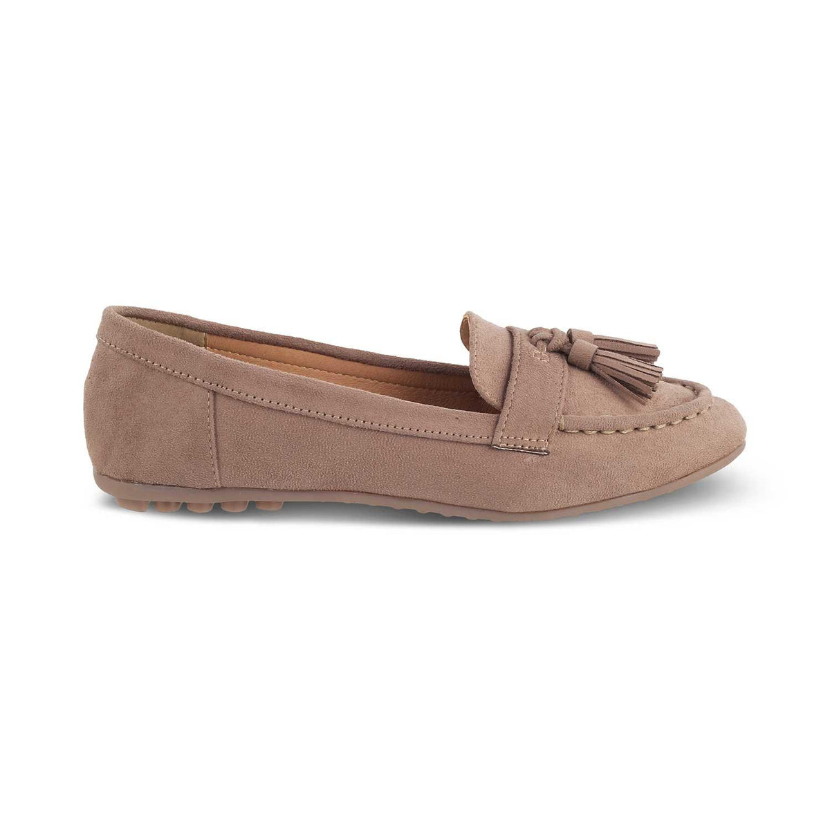 The Bonum Beige Women's Dress Tassel Loafers Tresmode - Tresmode