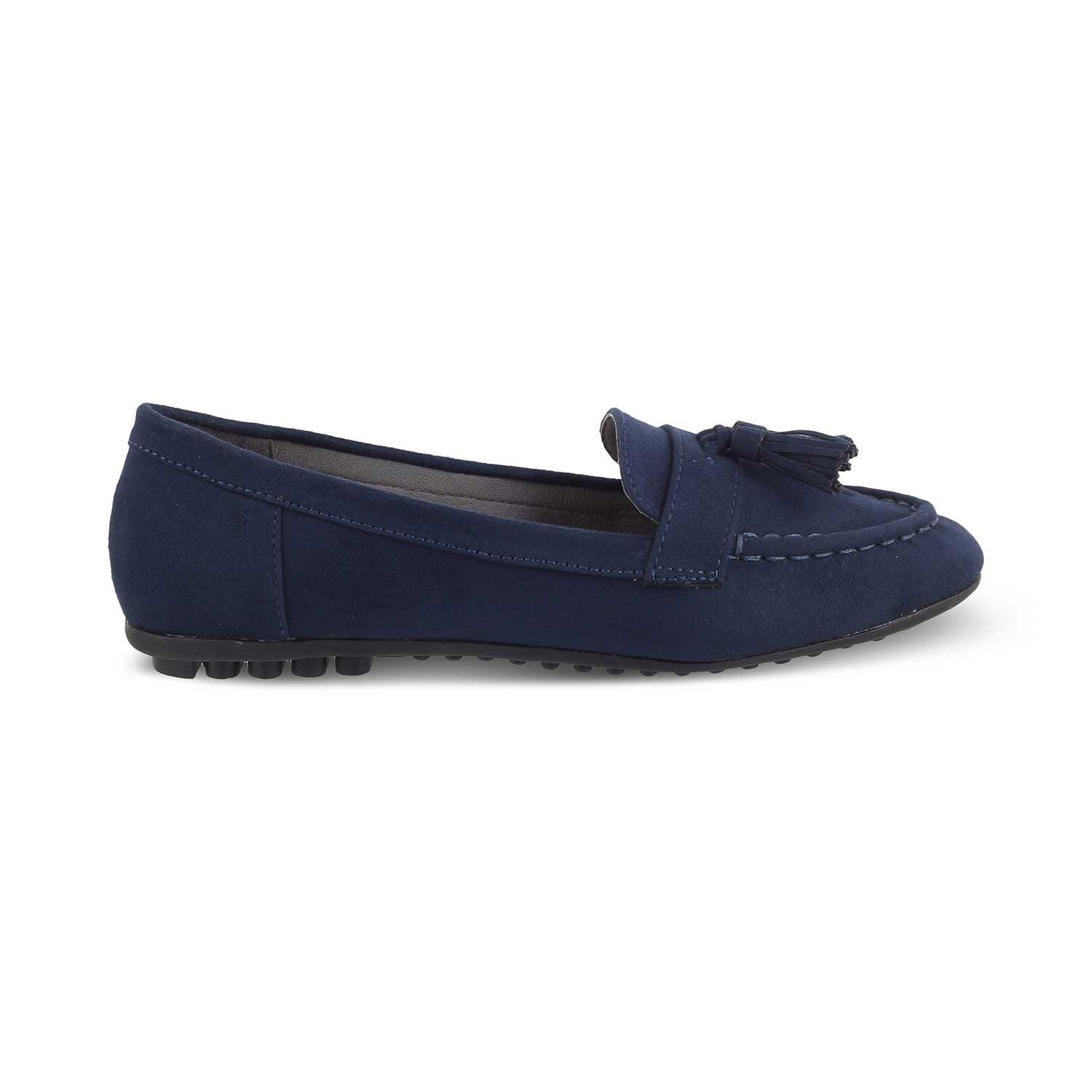 The Jonum Blue Women's Dress Tassel Loafers Tresmode - Tresmode