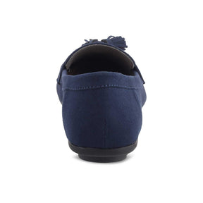 The Jonum Blue Women's Dress Tassel Loafers Tresmode - Tresmode