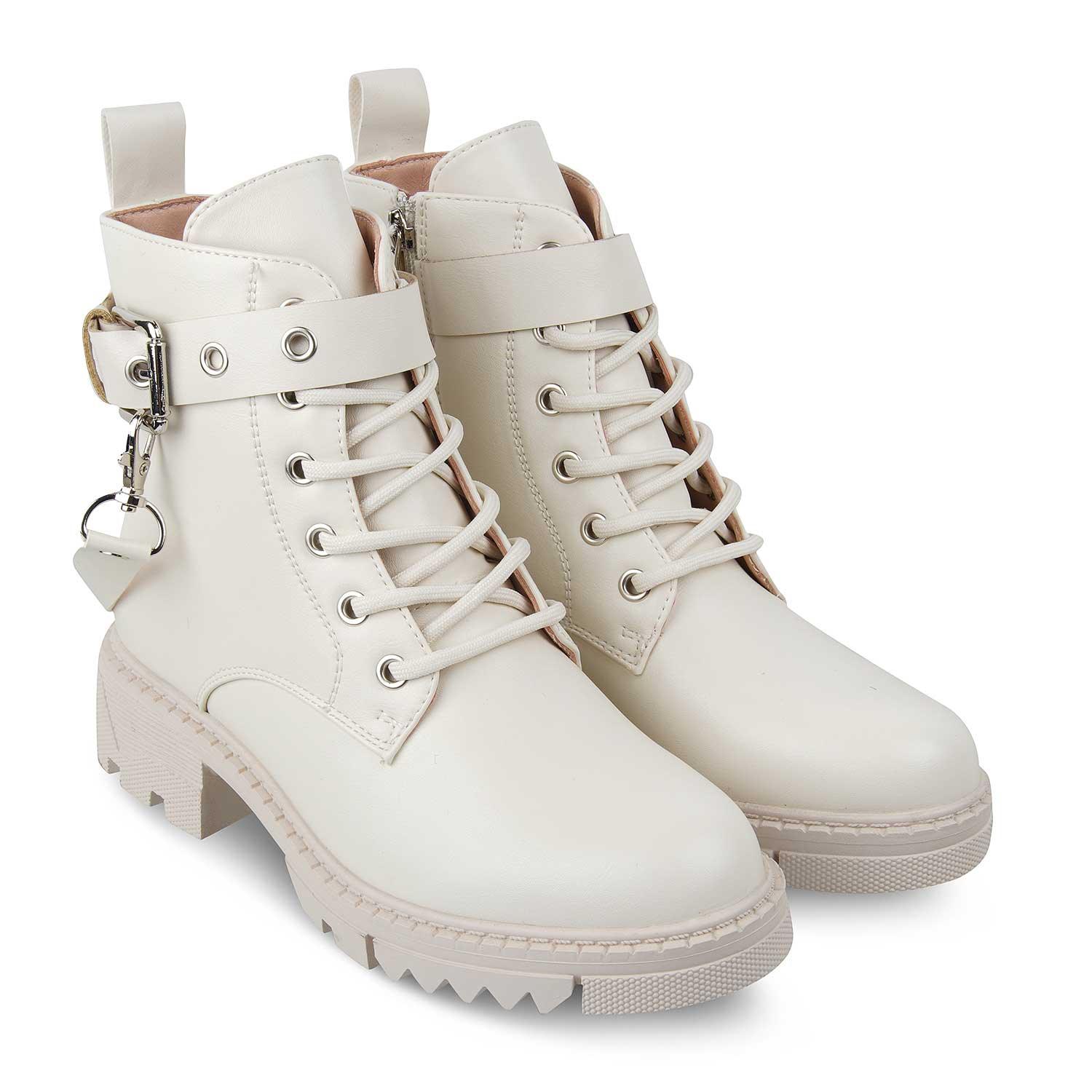 Buy Beige Women's Boots The Brace Beige Tresmode