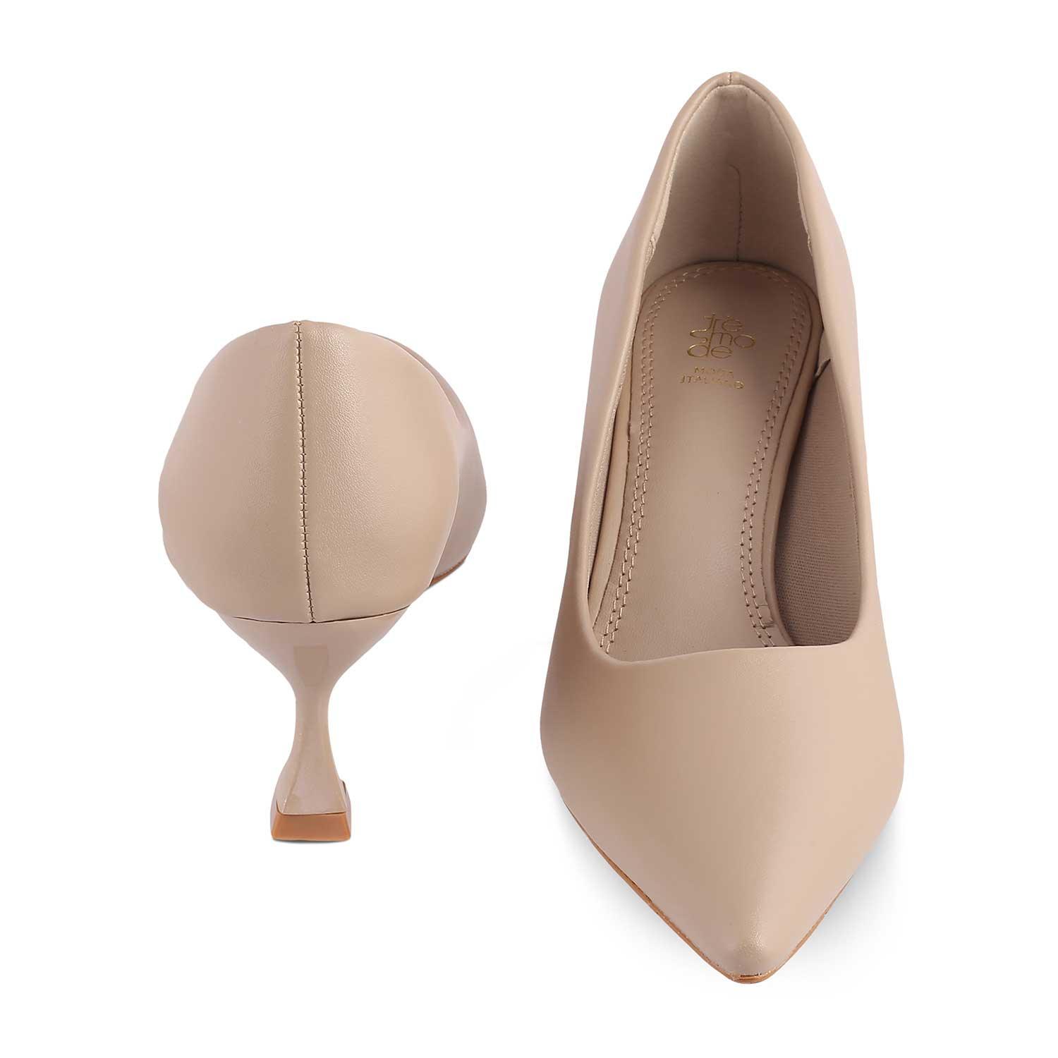 Buy Beige Women's Pumps - The Bre Beige | Tresmode
