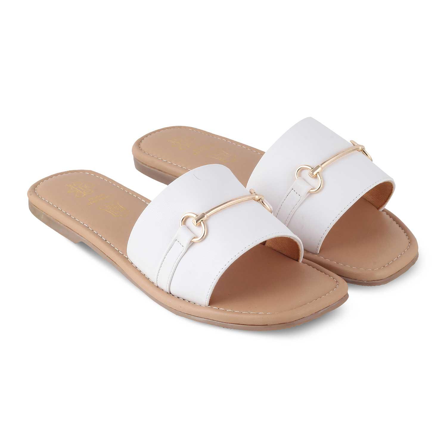 The Cafi White Women's Casual Flats Tresmode - Tresmode