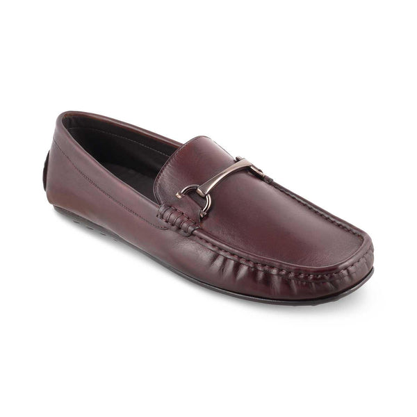 The Macario Beige Men's Handcrafted Leather Driving Loafers Tresmode
