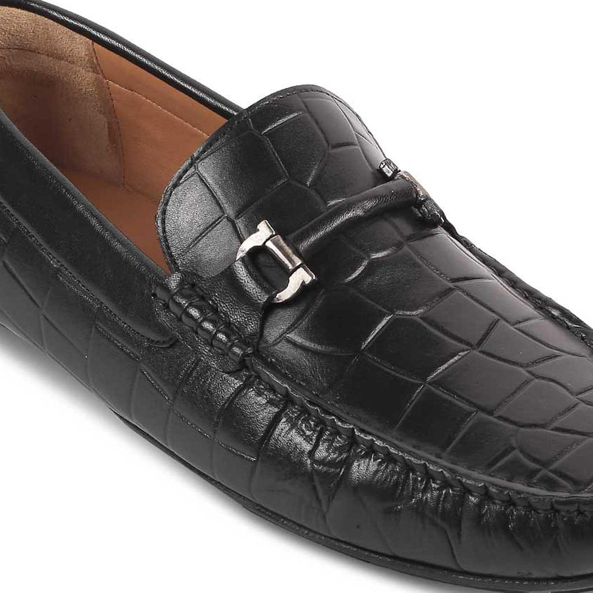 The Levent Brown Men's Leather Driving Loafers Tresmode