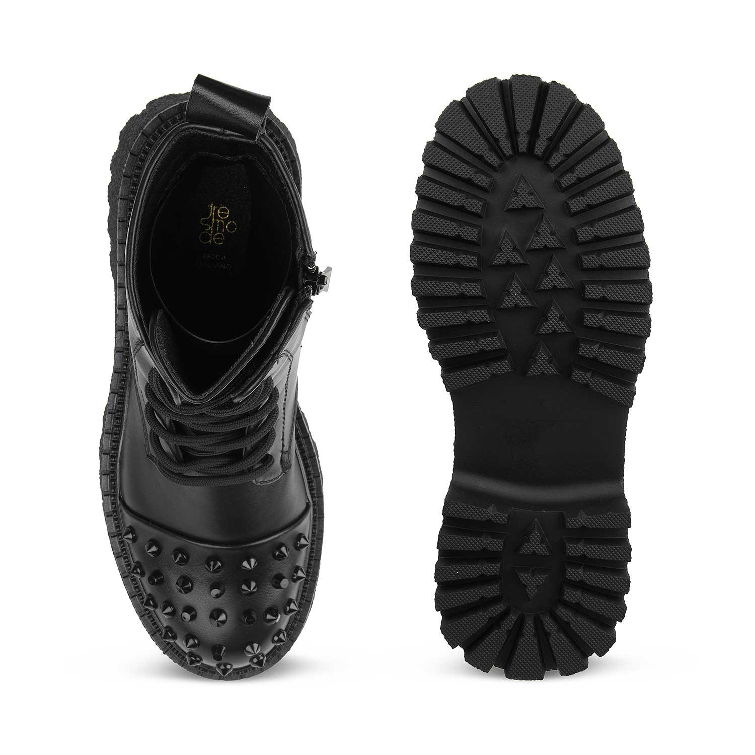 Buy Black Women's Boots The Forcay Black Tresmode