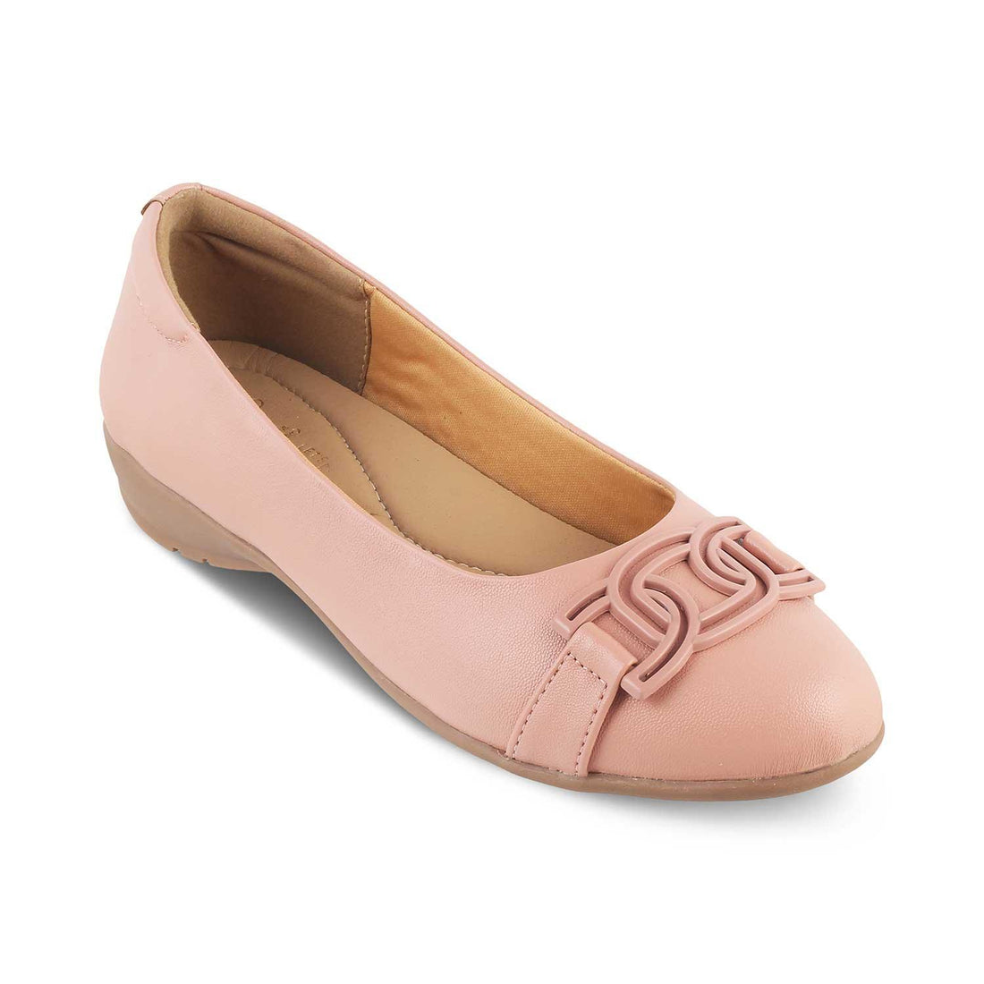 The Tresmo Beige Women's Dress Ballerinas Tresmode