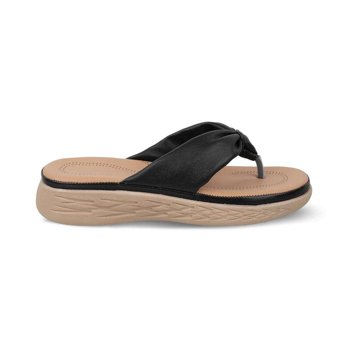 The Habi New NewBlack Women's Casual Wedge Sandals Tresmode - Tresmode