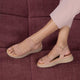 The Hint Pink Women's Casual Wedge Sandals Tresmode